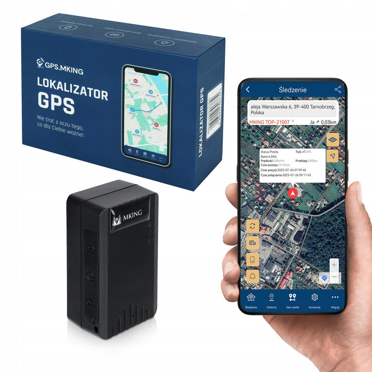 GPS sekiklis „MKING MK6A“ 2G/4G be prenumeratos, iki 20 dienų – nuotrauka 1