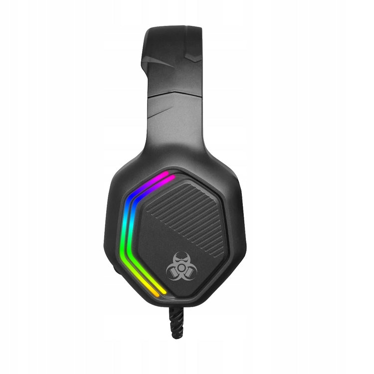 Žaidimų ausinės su mikrofonu „Tracer Gamezone“, RGB, laidinės