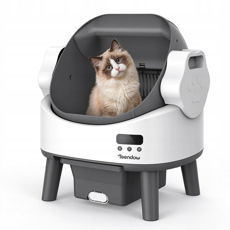 Savaime besivalanti katės kraiko dėžė „CATLINK“ 80 l su Wi-Fi