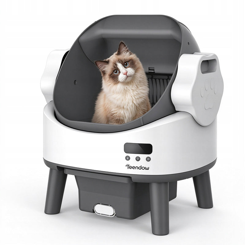 Savaime besivalanti katės kraiko dėžė „CATLINK“ 80 l su Wi-Fi