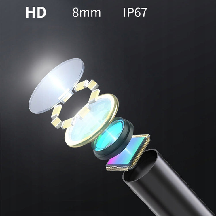 Inspekcinė kamera-endoskopas „Bigstren“ Full HD, 5 m, IP67, 4,3" ekranas