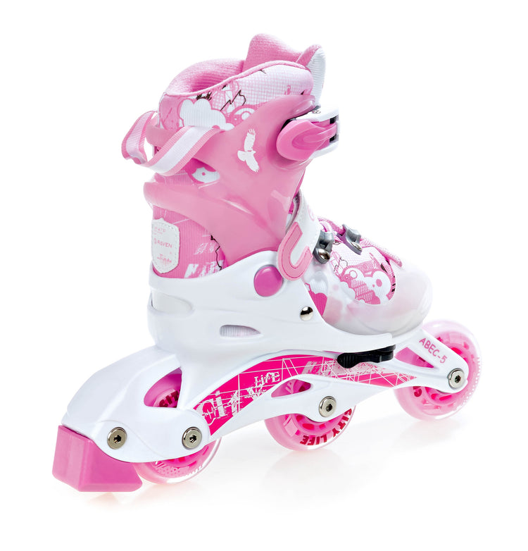 Reguliuojami riedučiai 3in1 „Raven Princess“, 26–29 dydis