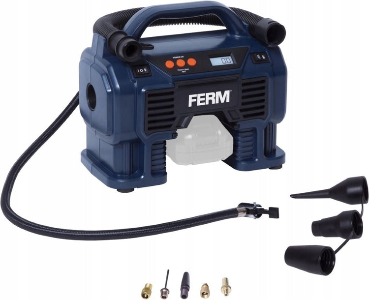 Akumuliatorinis kompresorius „Ferm“ 20 V, 11 bar, su akumuliatoriumi – nuotrauka 2