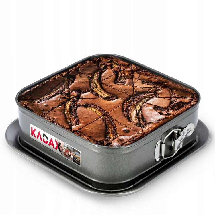 Kvadratinė tortinė kepimo forma „Kadax“ su nuimamu dugnu, 24 cm