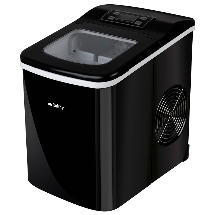 Ledukų gaminimo aparatas „Ruhhy“, 12 kg per parą, 120 W, juodas