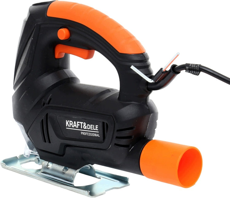 Siaurapjūklis „Kraft&Dele KD1675“, 700 W, su greičio reguliavimu ir pjūkleliais