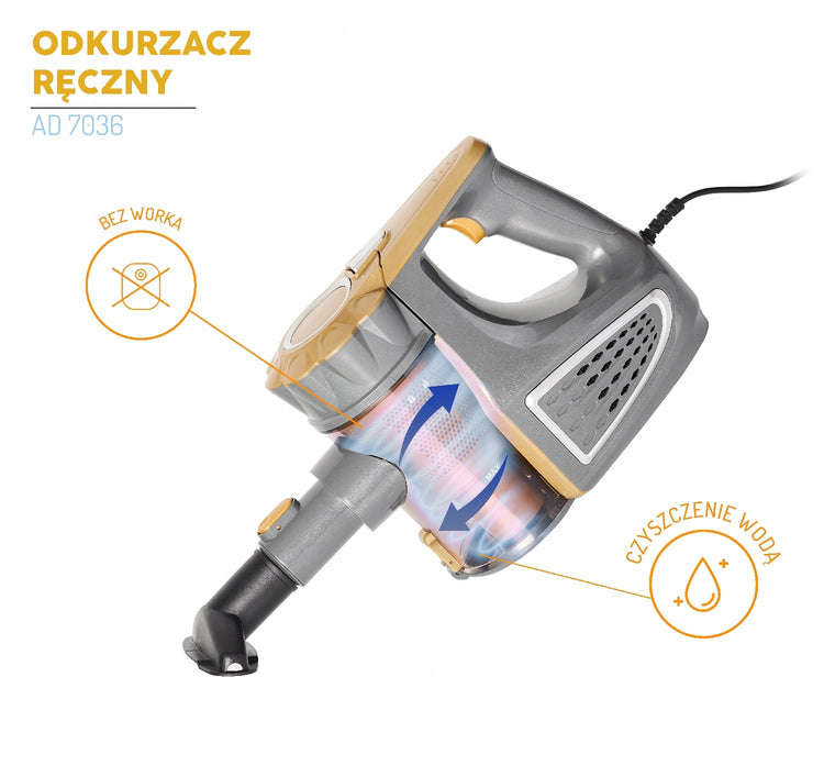 Rankinis dulkių siurblys „Adler AD7036“