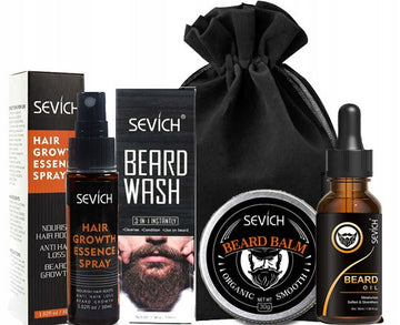 Barzdos priežiūros rinkinys 4in1 – dovana jam