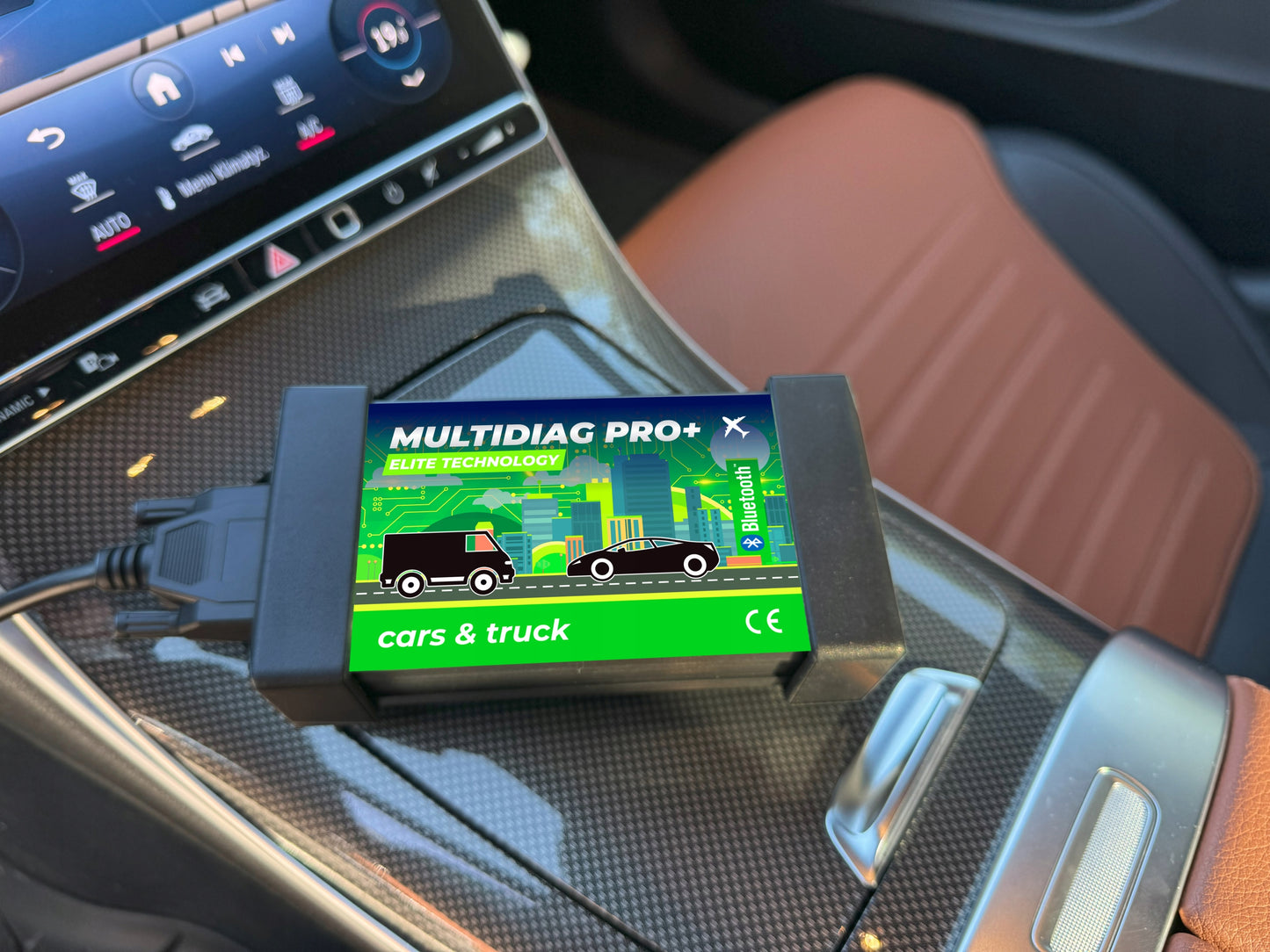 Diagnostinis įrenginys automobiliams ir sunkvežimiams MULTIDIAG PRO+ ELITE 2025