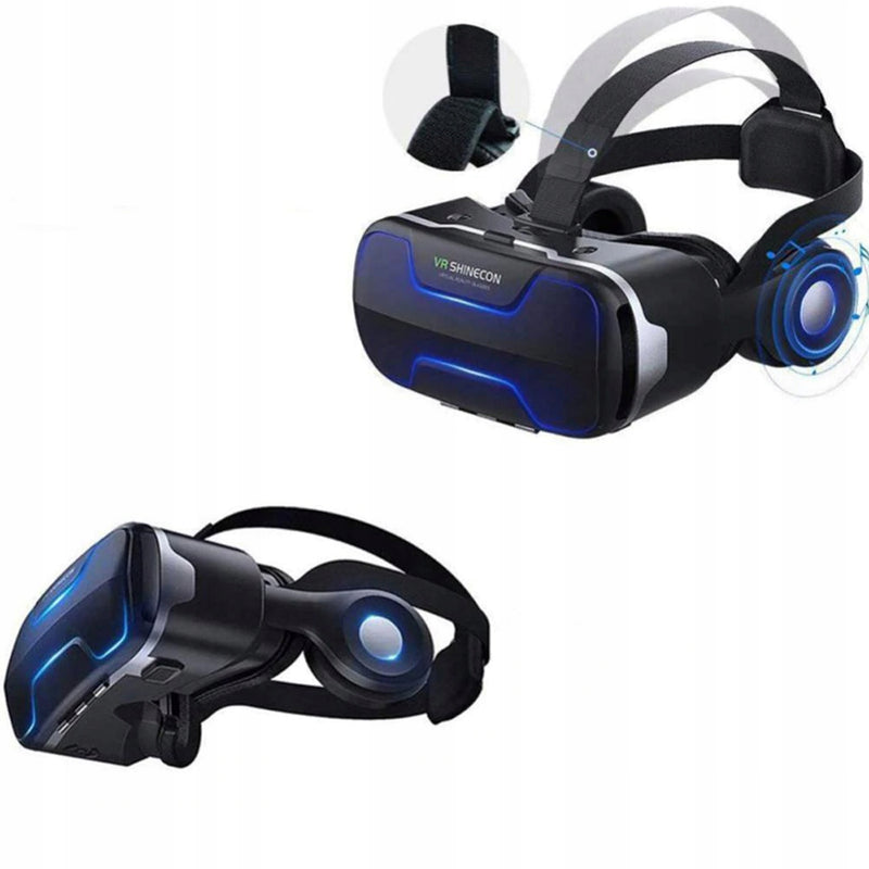 VR akiniai „Shinecon G02ED“ su ausinėmis