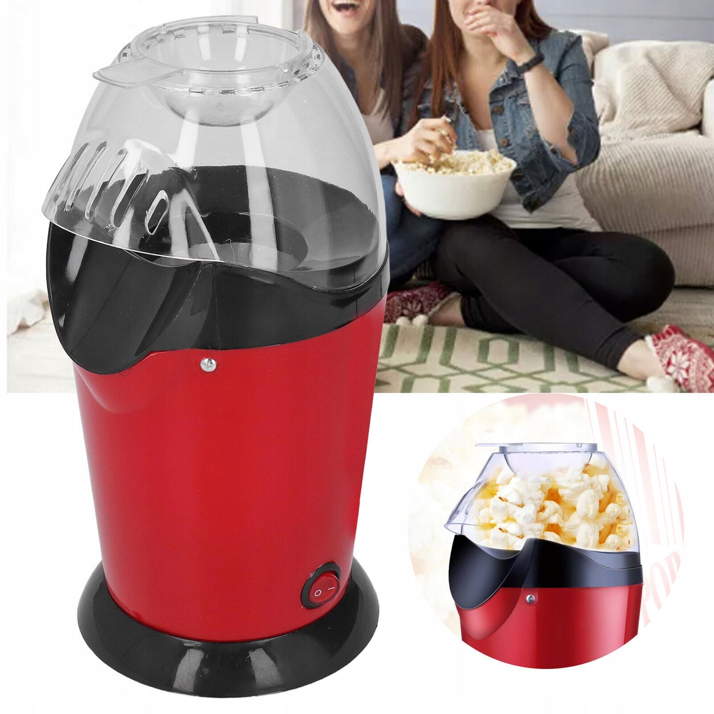 Popcorn gaminimo aparatas NCRealher 1200 W