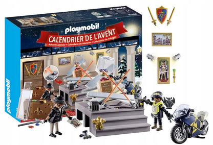 Playmobil Advento Kalendorius Policija: Vagystė Muziejuje 71347