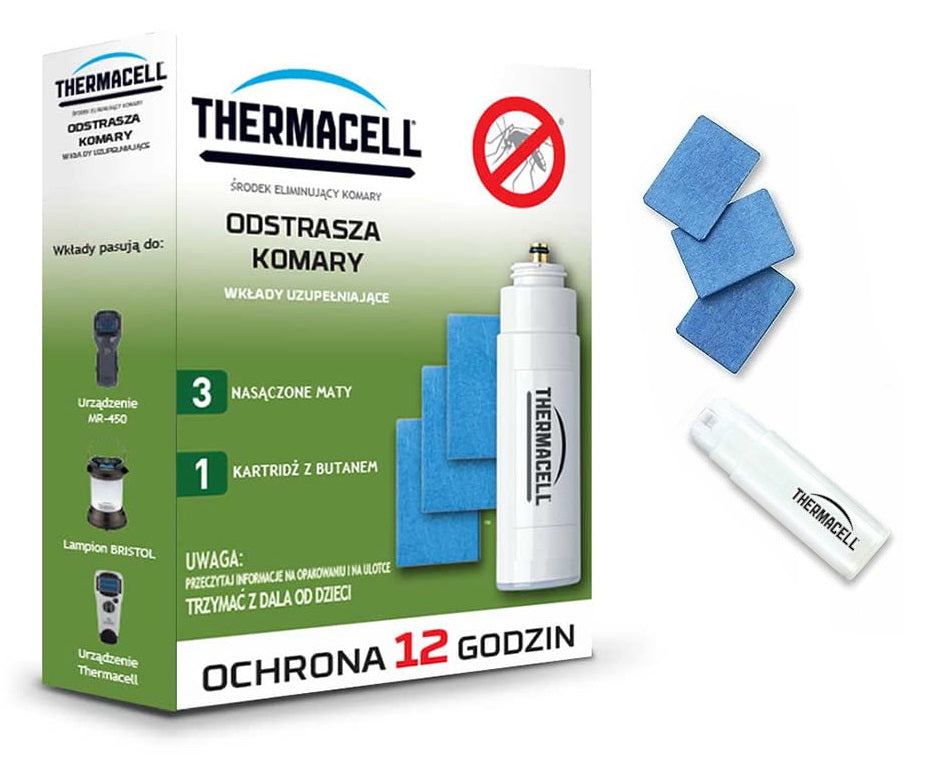 Uodų repelento papildymas Thermacell  0.5 kg