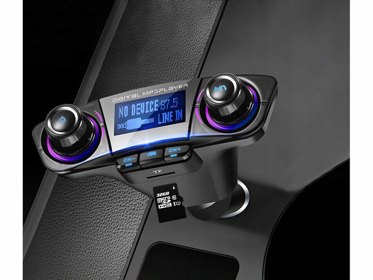 Bluetooth FM siųstuvas „BT06“, 8 viename – nuotrauka 10