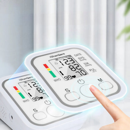 Elektroninis žastinis kraujospūdžio matuoklis BW-3205 su LCD ekranu ir matavimų atmintimi (22–32 cm)