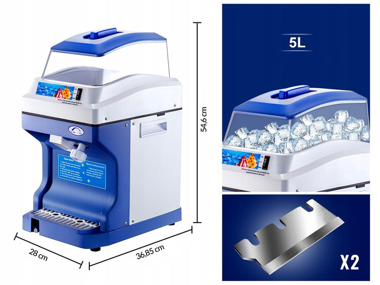 Ledo smulkintuvas „Xtech SICB-S1“ – nuotrauka 5