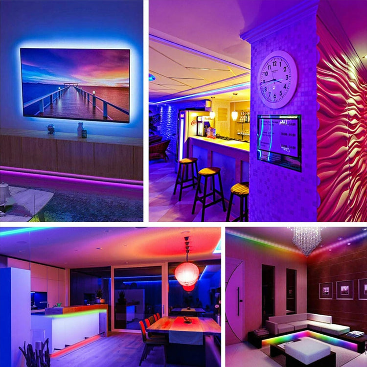 RGB LED juosta „Sternhoff“ su pultu, 5 m – nuotrauka 7