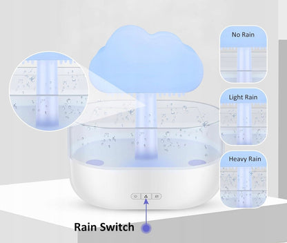 Oro drėkintuvas RAIN CLOUD 200 ml aromaterapijos difuzorius