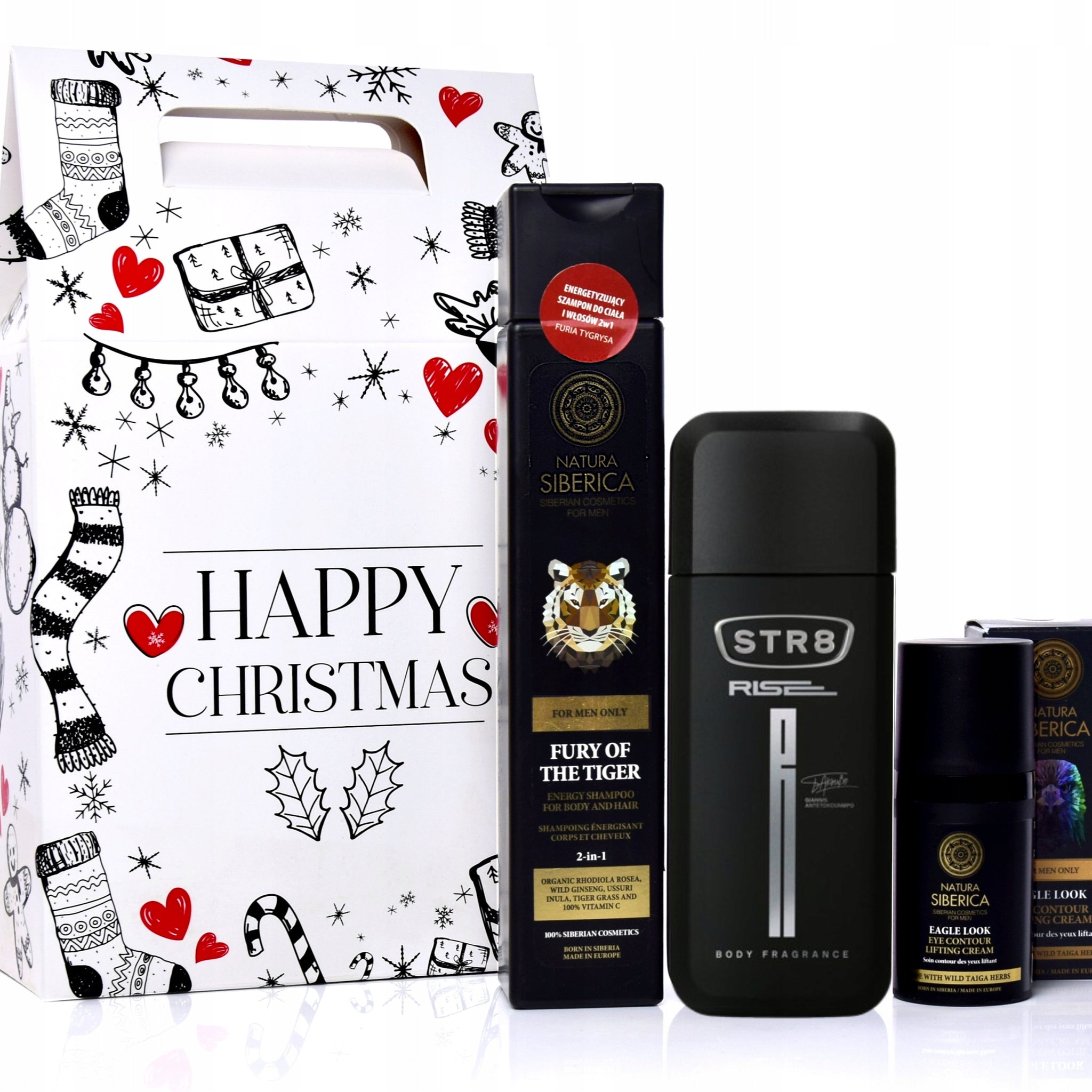 Kosmetikos rinkinys vyrui su tualetiniu vandeniu – kalėdinė dovana