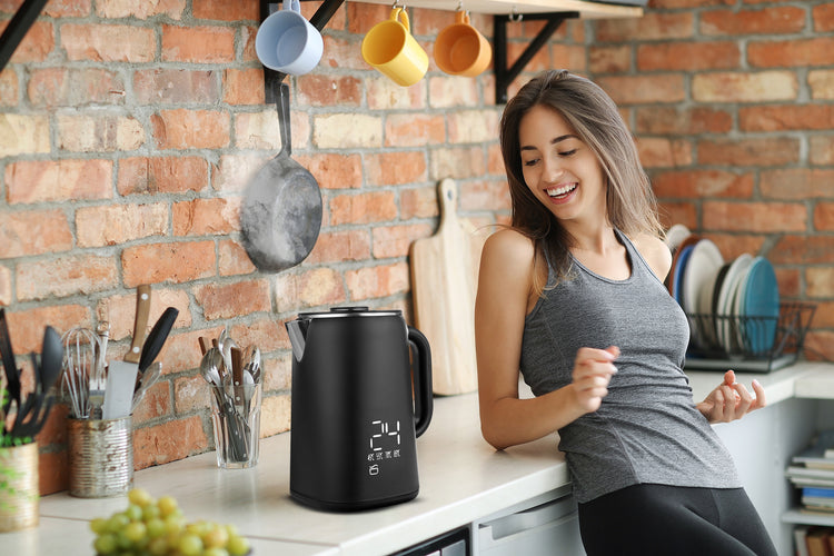 Elektrinis virdulys „Lehmann Aqua Black 2.0“, 1,7 l – nuotrauka 14