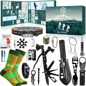 Vyrų advento kalendorius – keliautojams, kalnų ir gamtos mėgėjams 2025