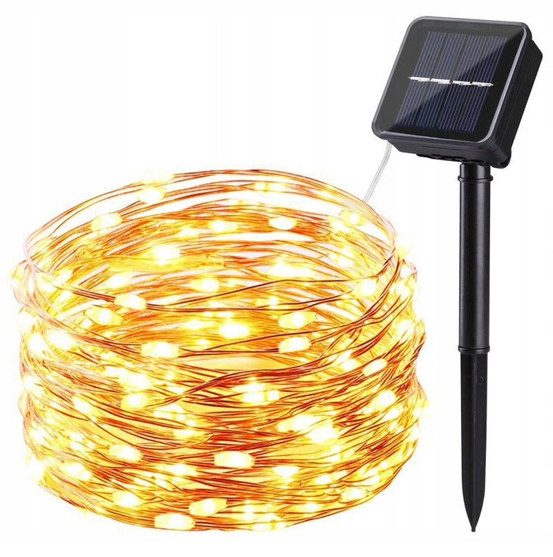 Saulės girlianda „JohnGreen“, 100 LED, 12 m