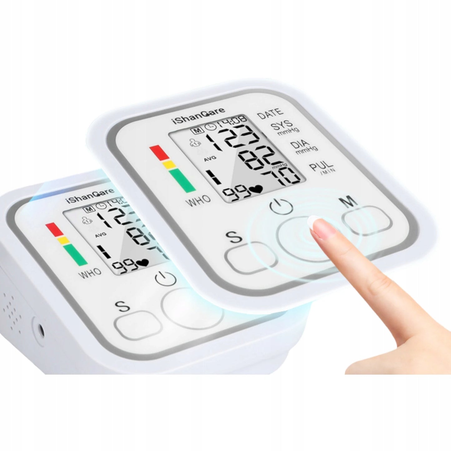 Elektroninis žastinis kraujospūdžio matuoklis BW-3205 su LCD ekranu ir matavimų atmintimi (22–32 cm)