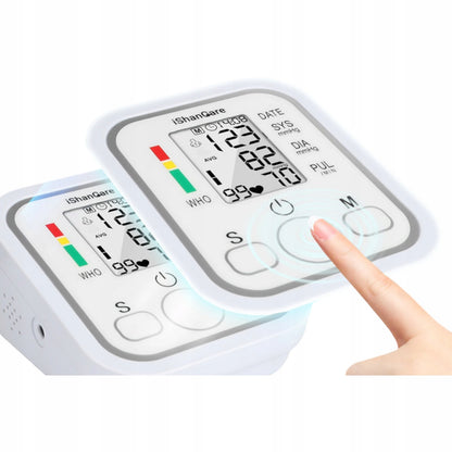Elektroninis žastinis kraujospūdžio matuoklis BW-3205 su LCD ekranu ir matavimų atmintimi (22–32 cm)