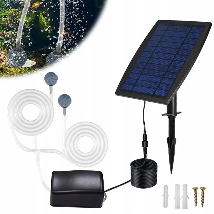 Saulės tvenkinio aeratorius, 2,5 W – nuotrauka 5