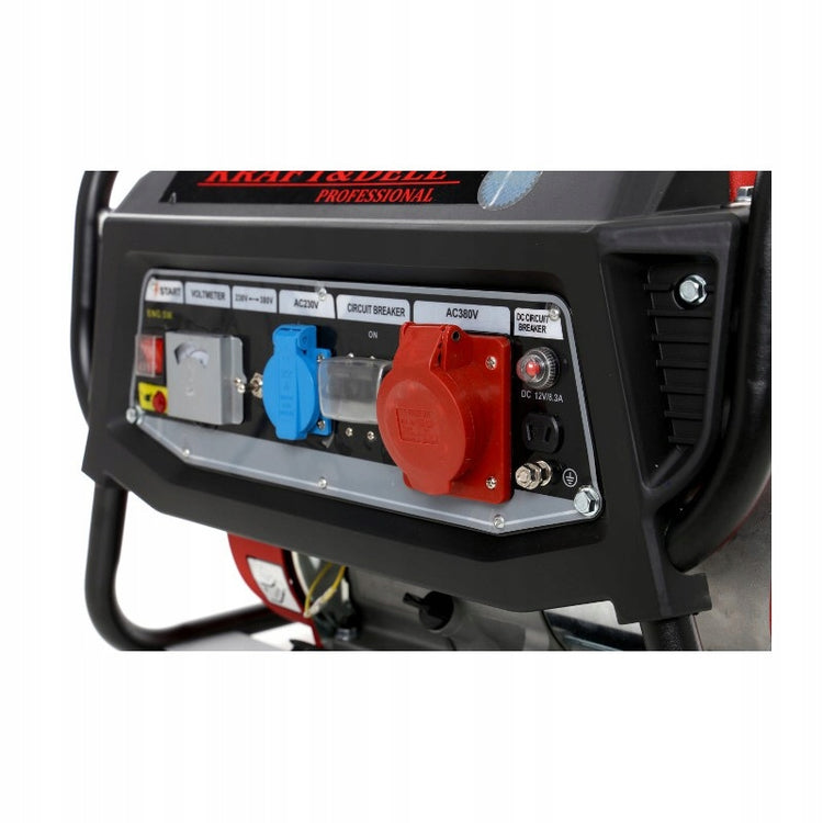 Trifazis generatorius „Kraft&Dele KD137“, 2,8 kW – nuotrauka 3