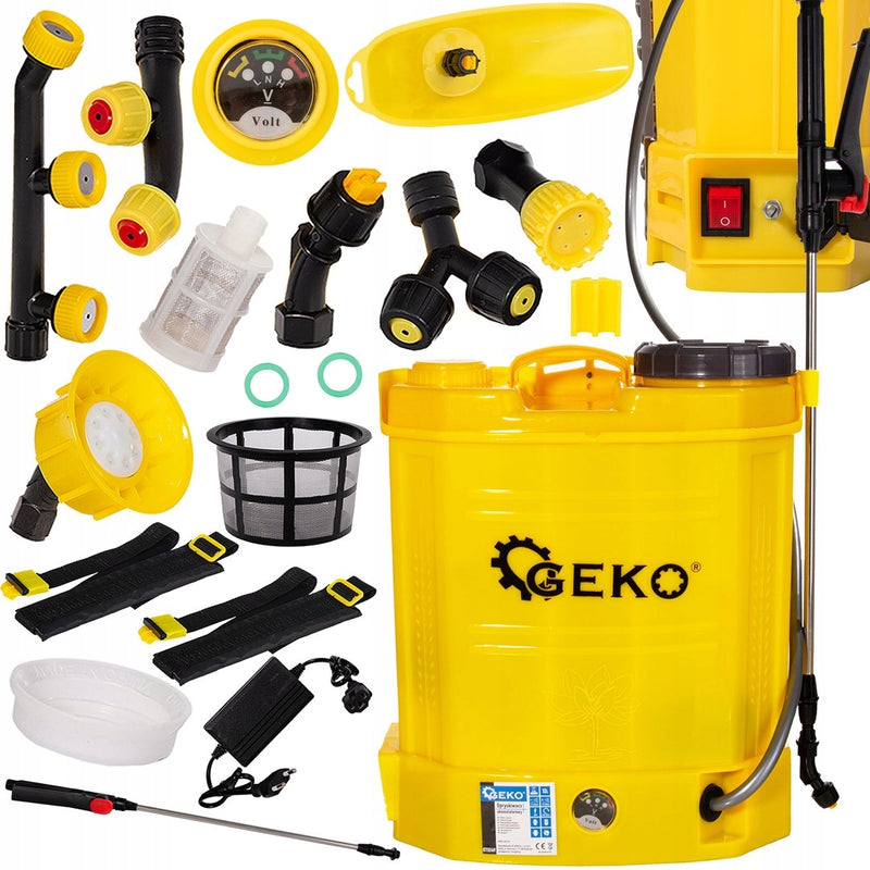 Akumuliatorinis sodo purkštuvas „Geko G73249“, 12 l