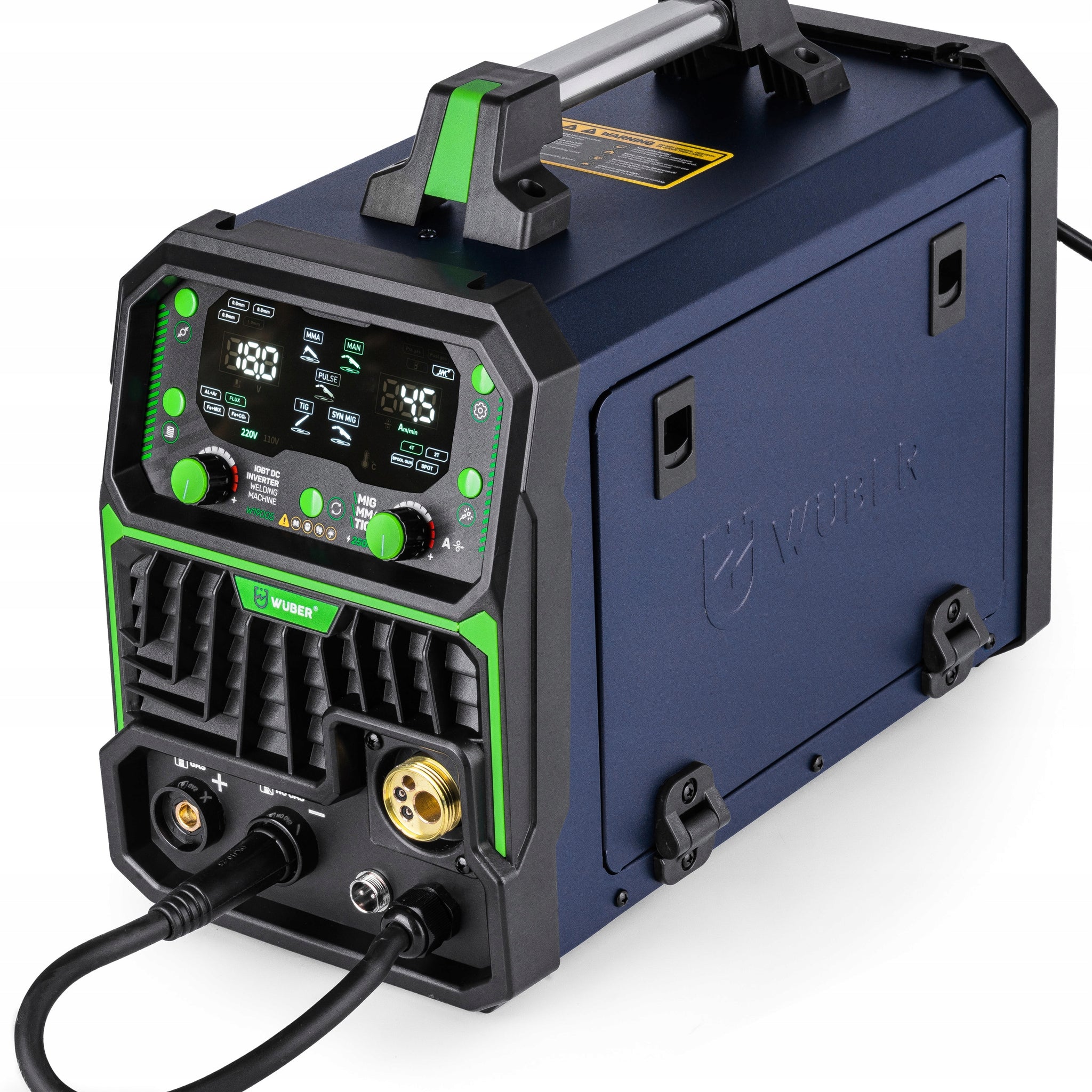 Inverterinis pusautomatis suvirinimo aparatas Wuber MIG FLUX / MMA / TIG / MIG-MAG / 250a