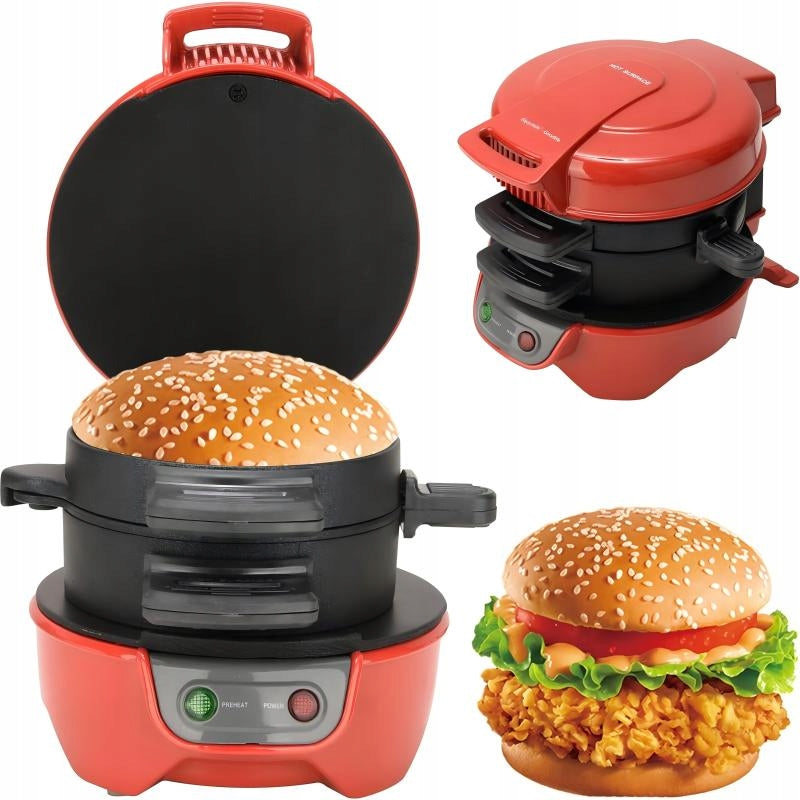 Universali burgerių ir sumuštinių keptuvė