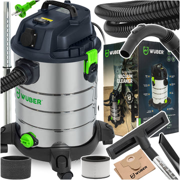 Pramoninis dirbtuvių dulkių siurblys WUBER 2200W