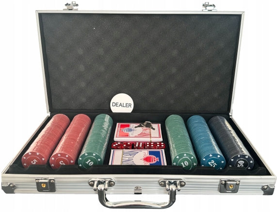 Pokerio rinkinys, 300 žetonų