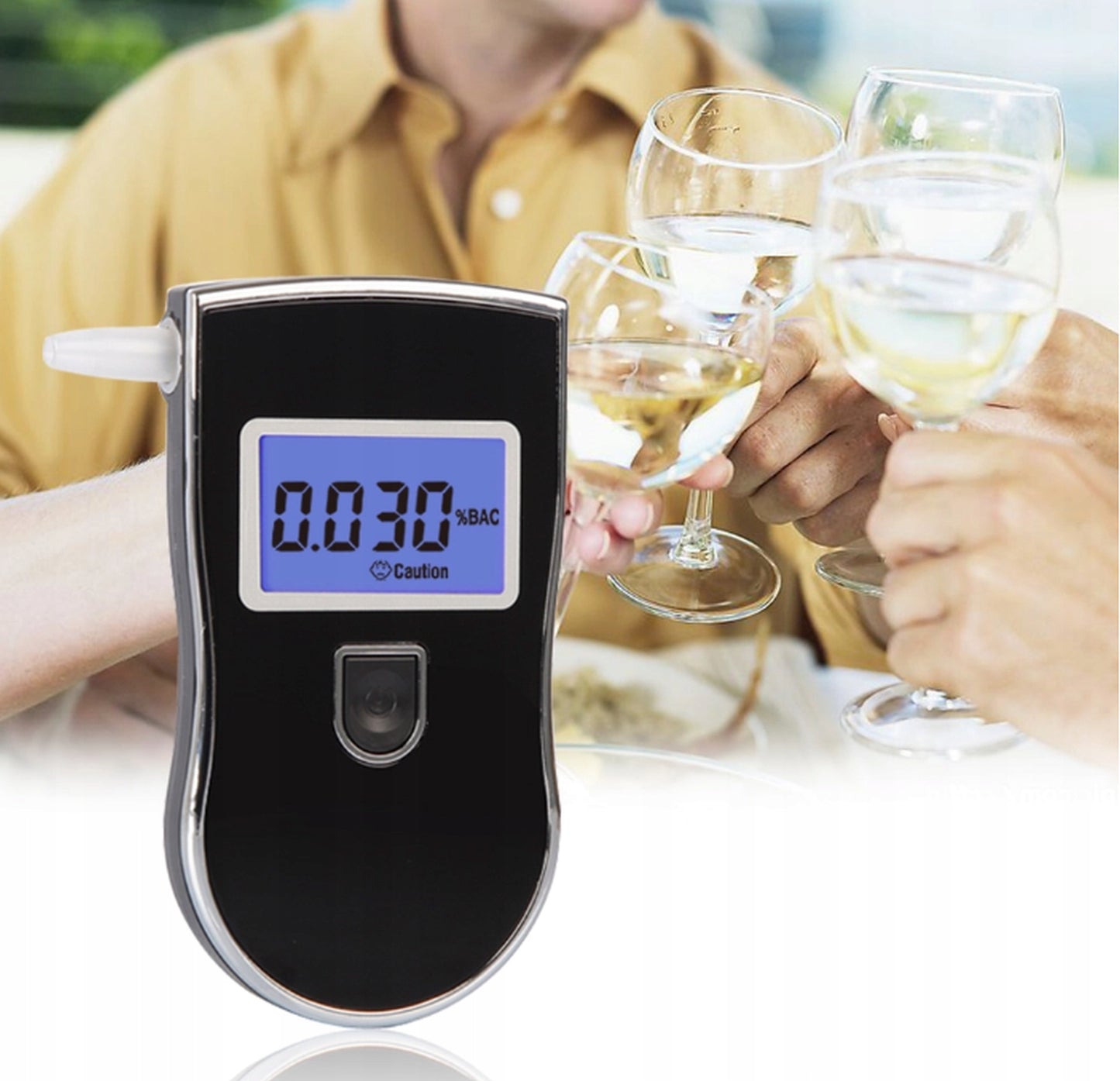 Alkotesteris ZENWIRE AT-818 su 5 antgaliais ir dėklu