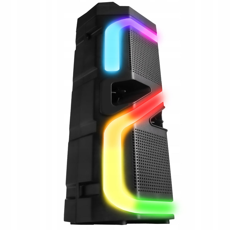 Nešiojama kolonėlė „PartyTech Bazooka LED“ – nuotrauka 6