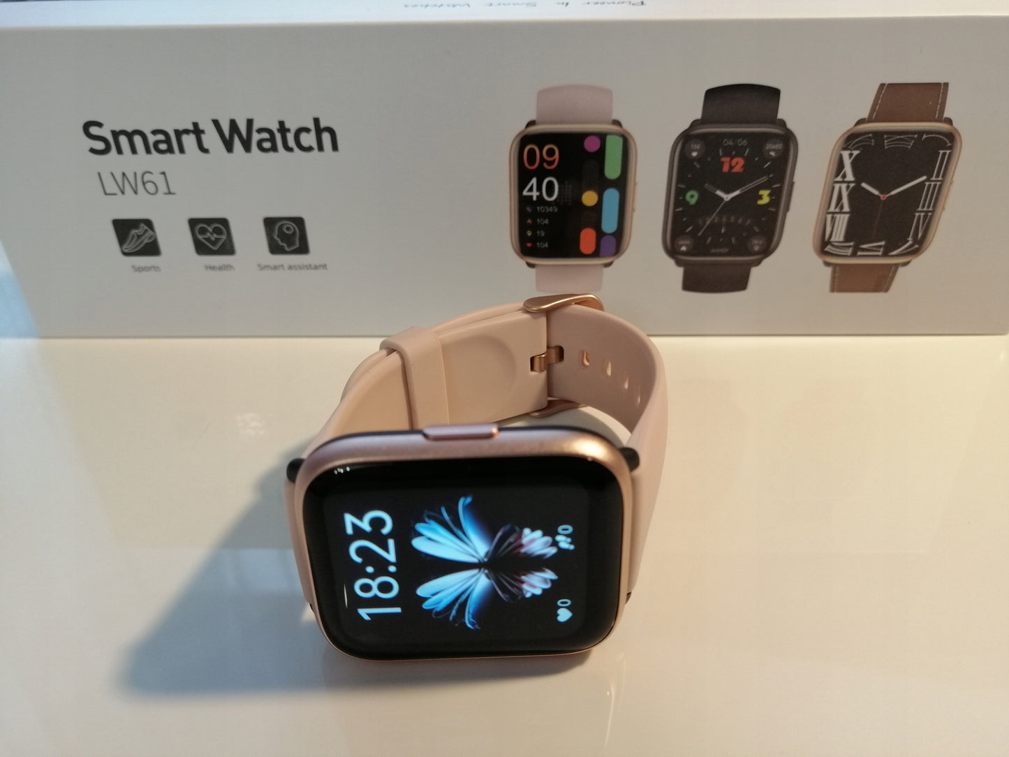 Išmanusis laikrodis Lewer Smart Watch gold