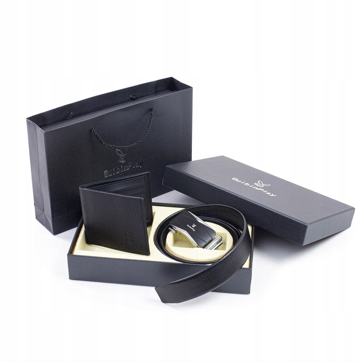 Vyriškas dovanų rinkinys ZP06 – diržas + piniginė