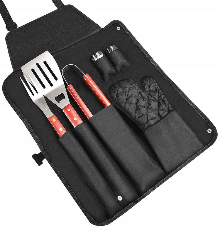 Grilio įrankių rinkinys „GrillGear“, 7 dalys