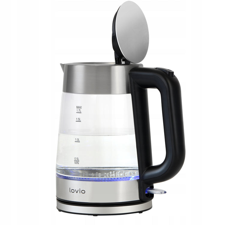 Stiklinis virdulys „Lovio LVGEK001“, 1,7 l