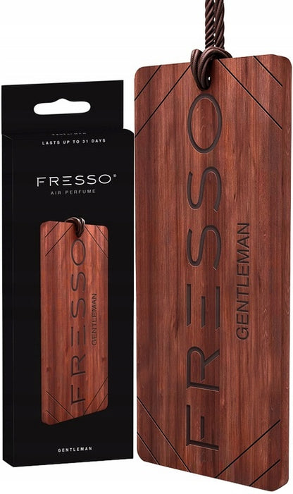 Fresso Gentleman Oro Gaiviklio Rinkinys Automobiliui – 50 ml Kalėdinė Dovanų Pakuotė