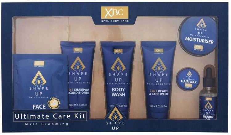 Vyrų priežiūros rinkinys XPEL Shape UP Beard & Body 7in1