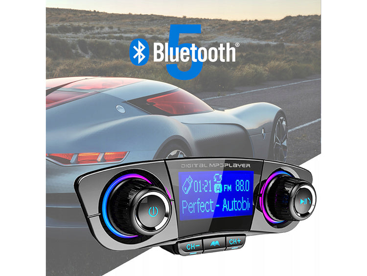 Bluetooth FM siųstuvas „BT06“, 8 viename – nuotrauka 13