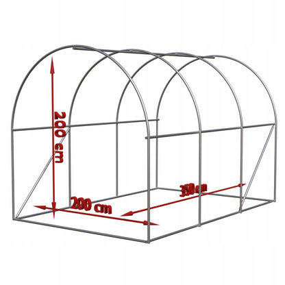 Šiltnamis  6 m² 300 x 200 cm