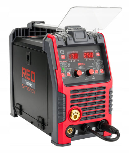 Pusiau automatinis suvirinimo aparatas MIG/MAG, MMA, TIG RED TECHNIC 30-250 A 230 V