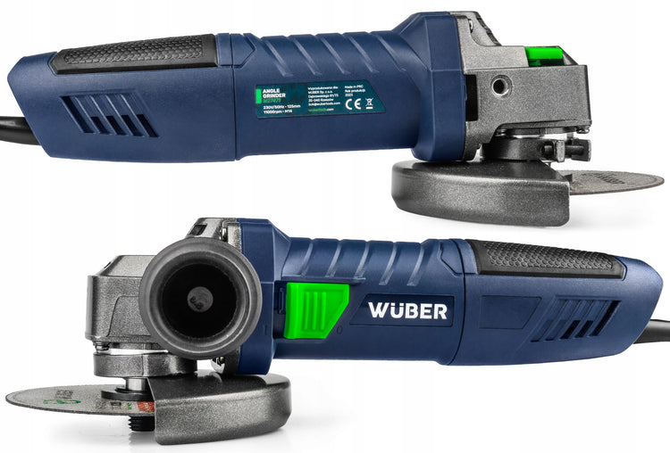 Kampinis šlifuoklis „Wuber“, 125 mm, su 10 diskų – nuotrauka 8