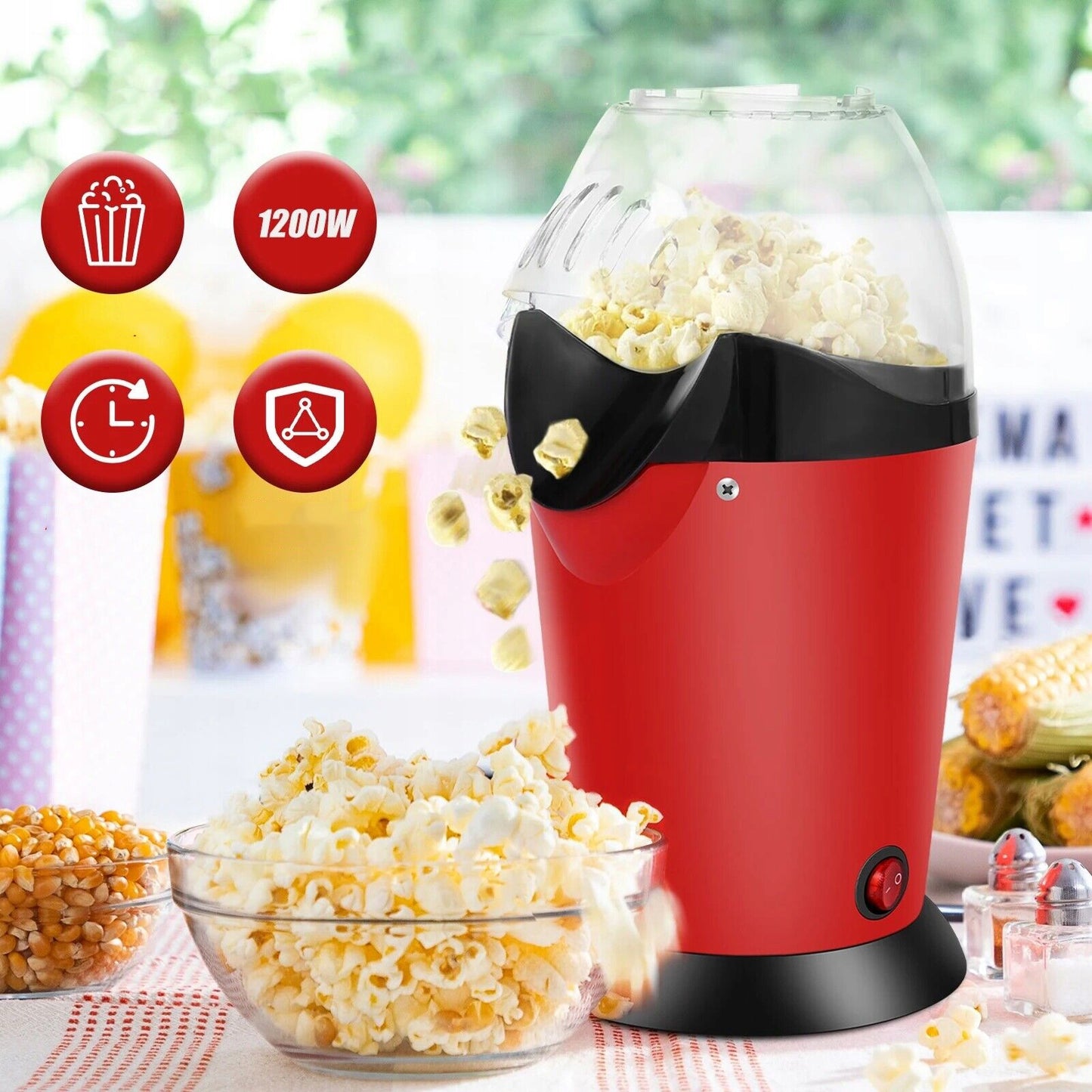 Popcorn gaminimo aparatas NCRealher 1200 W