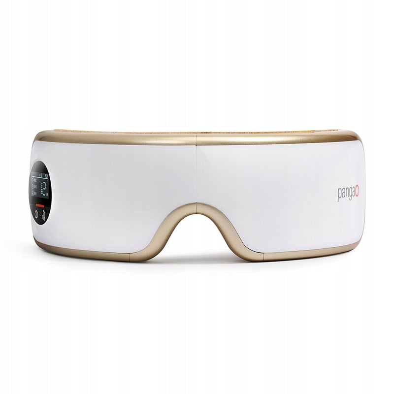 Akių ir smilkinių masažuoklis Pangao PG-2404G5 su šildymo funkcija, oro kompresija ir Bluetooth
