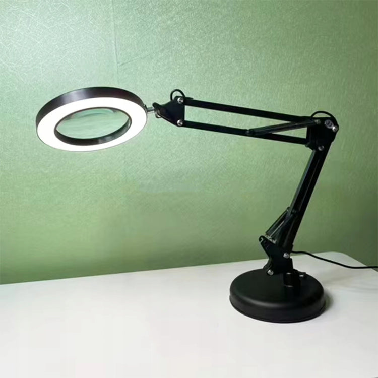 LED stalinis šviestuvas su lupa
